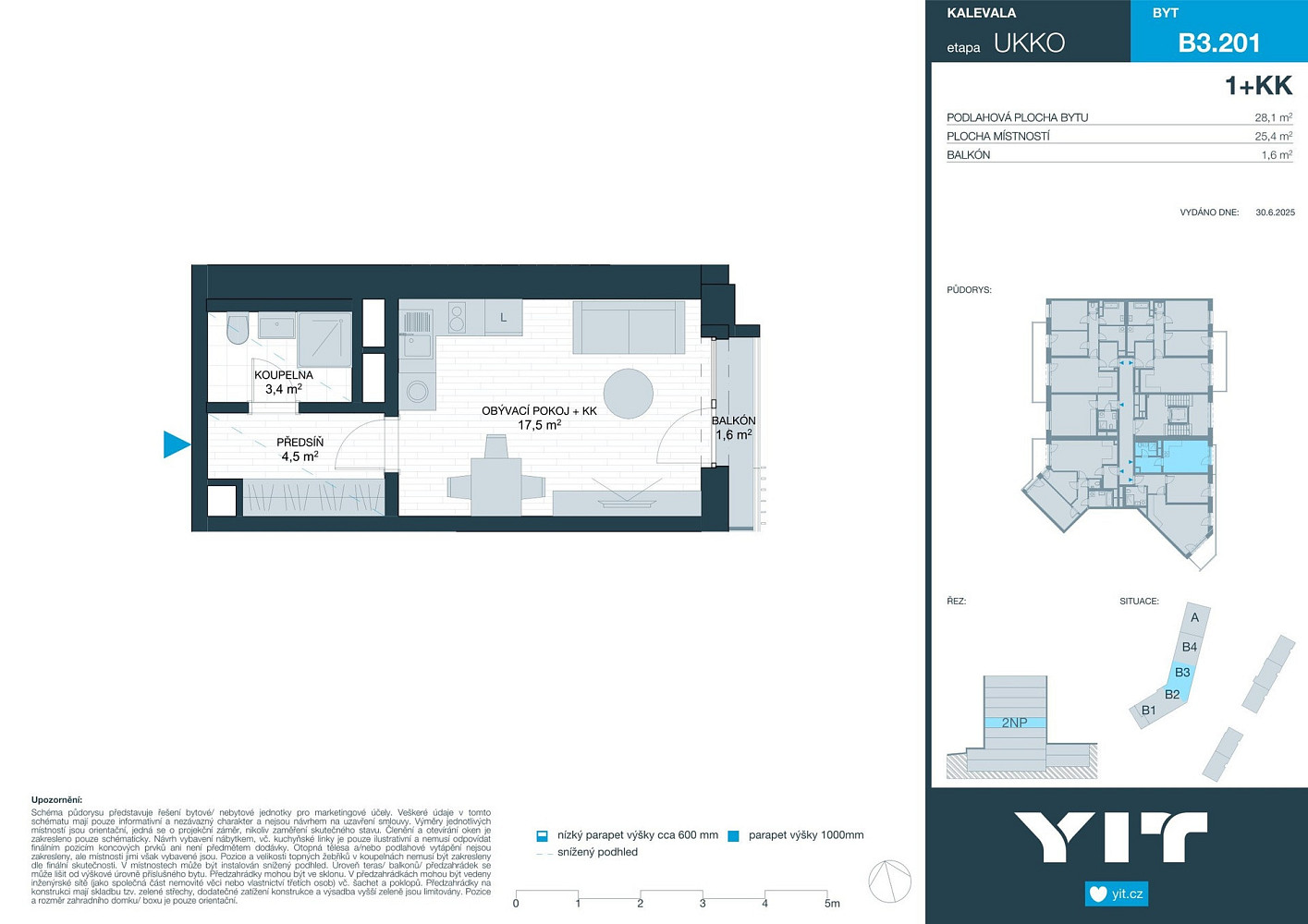 Prodej bytu 1+kk 25 m² – fotografie 2