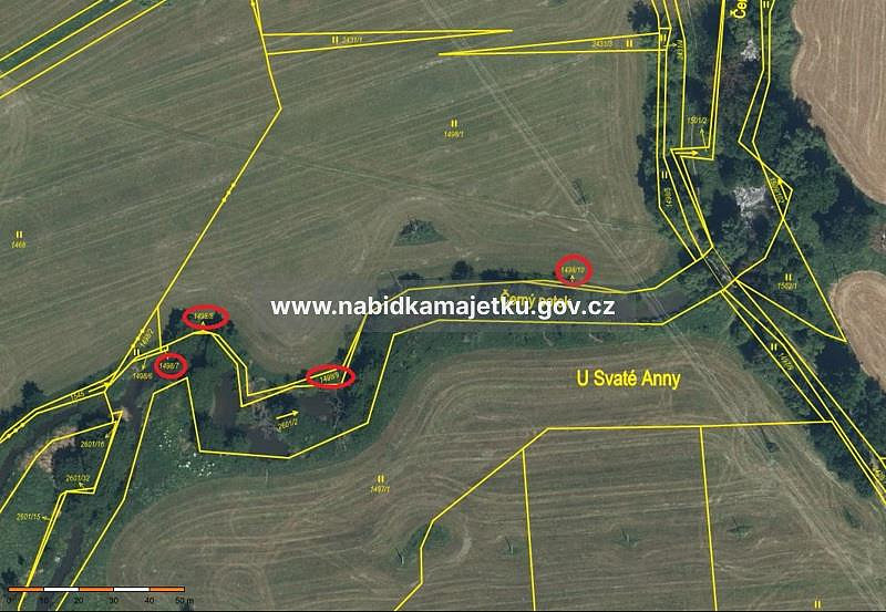 Prodej vodní plochy 1 506 m²
