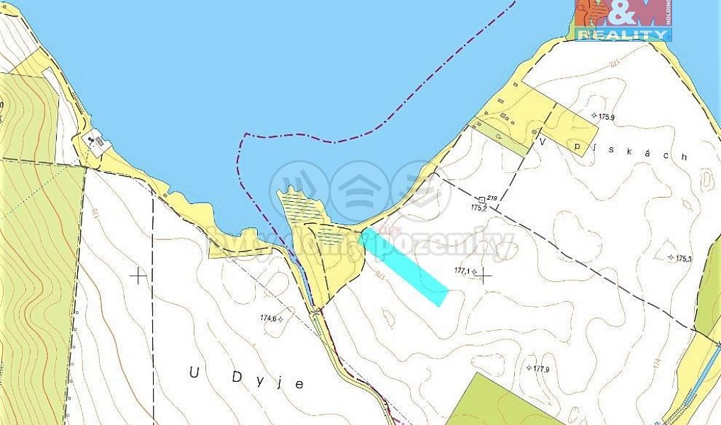 Prodej pole 8 249 m², Pasohlávky – náhled fotky 4