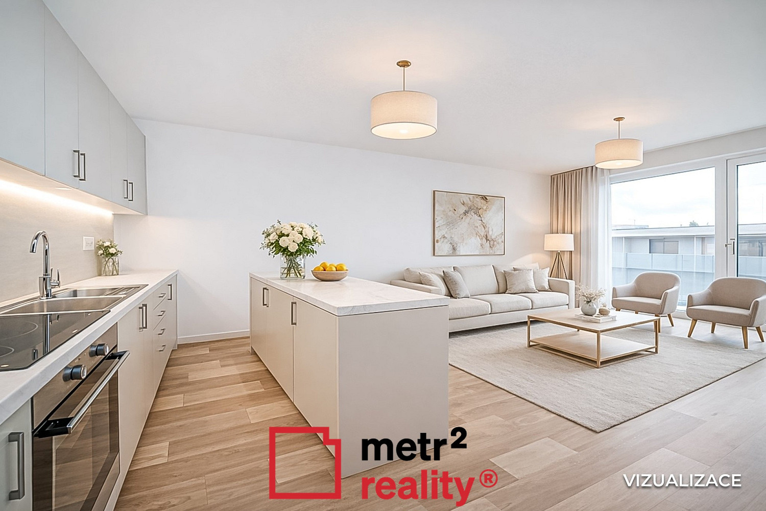 Piso de 1 habitaciones, 73 m²