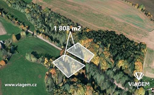 Prodej lesa 516 m², Úbislavice, okres Jičín