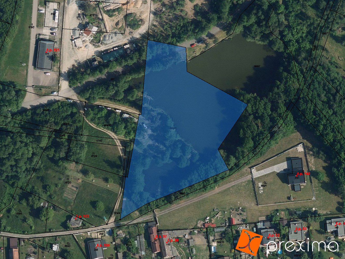 Prodej pozemku 4 212 m²