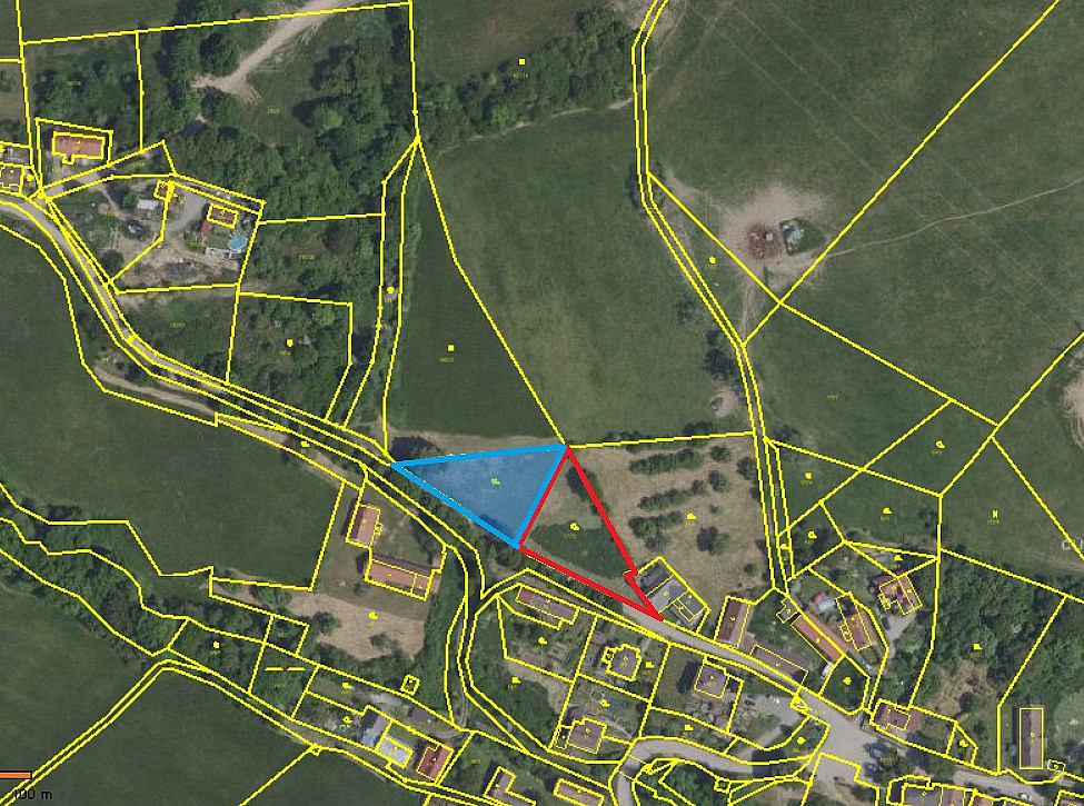 Prodej stavebního pozemku 1 445 m² – fotografie 2