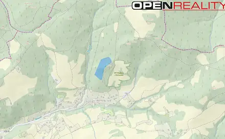 Prodej lesa 21 884 m², Rusava, okres Kroměříž