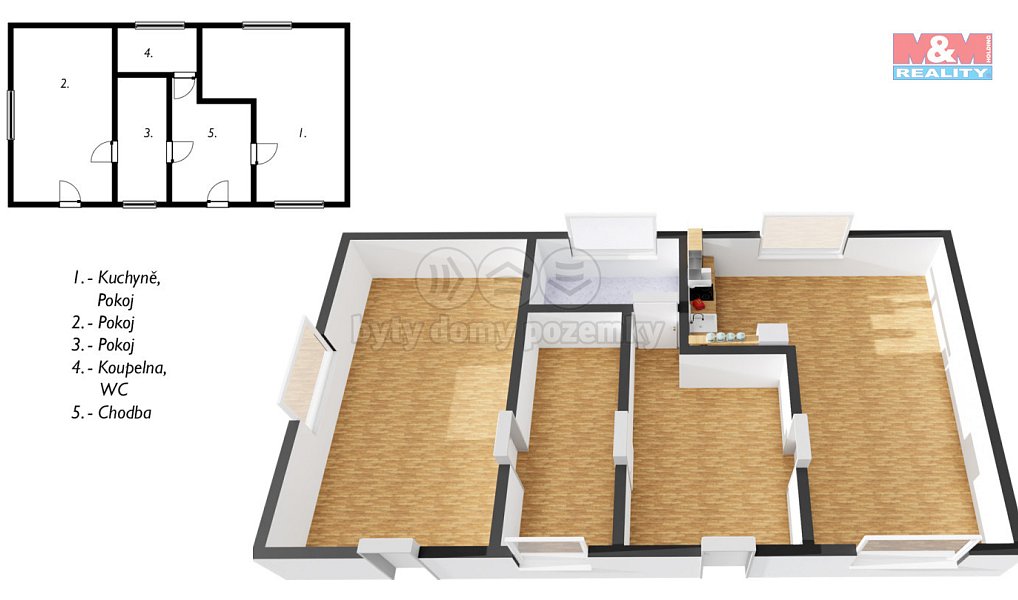 Prodej chaty/chalupy 48 m² s pozemkem 967 m², Kopidlno – náhled fotky 19