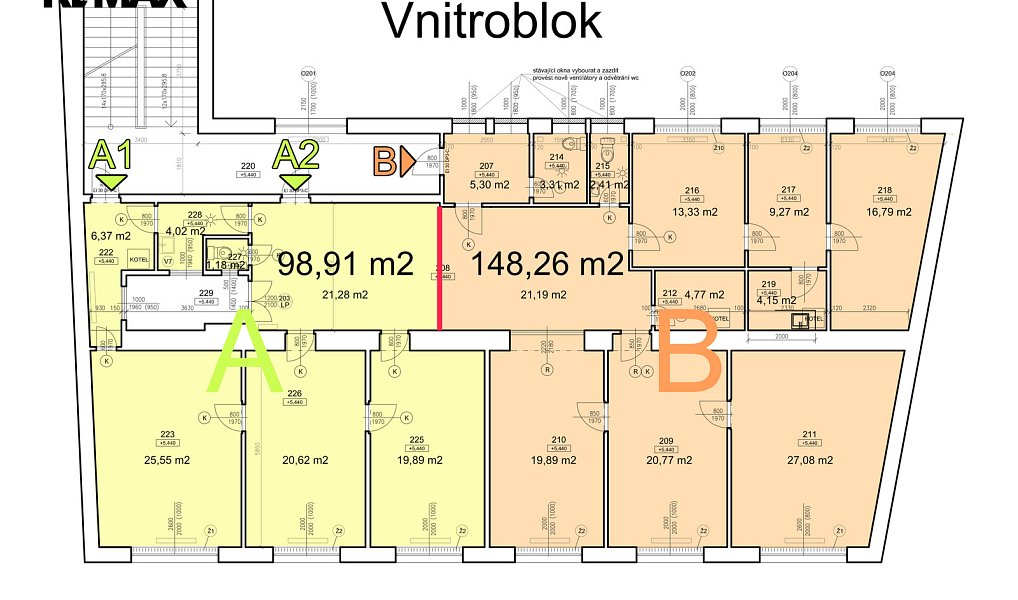 Pronájem kanceláře 148 m², Roudnice nad Labem – náhled fotky 3