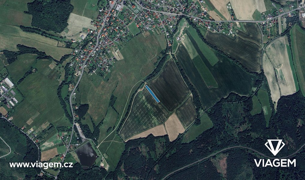 Prodej pole 463 m², Hodslavice – náhled fotky 3