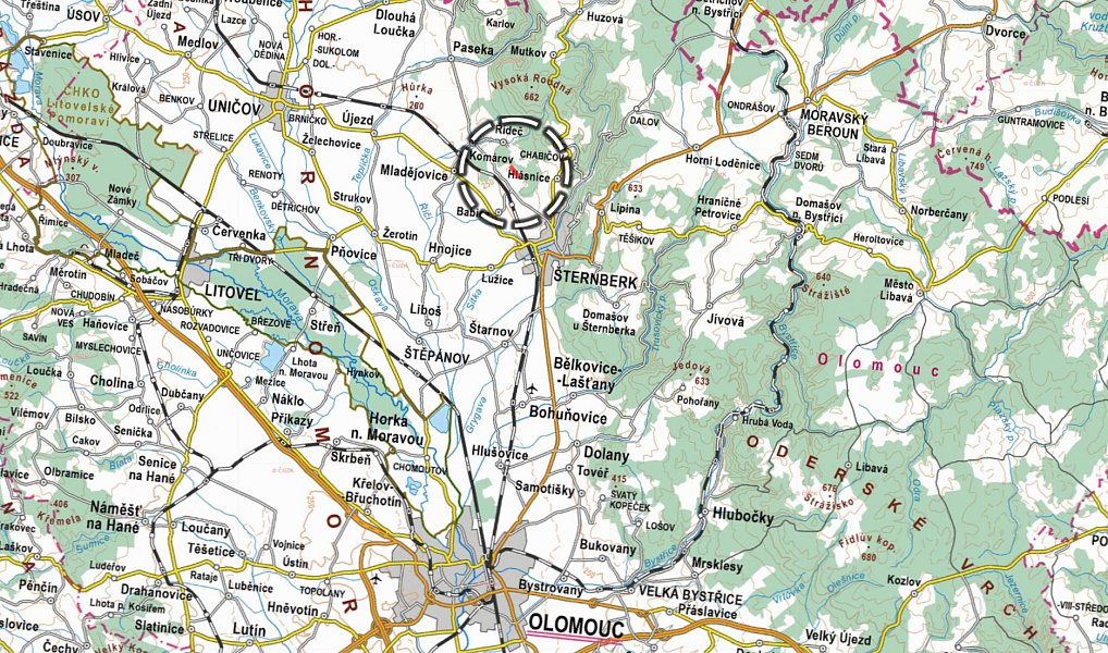 Prodej pole 17 823 m², Šternberk – náhled fotky 3