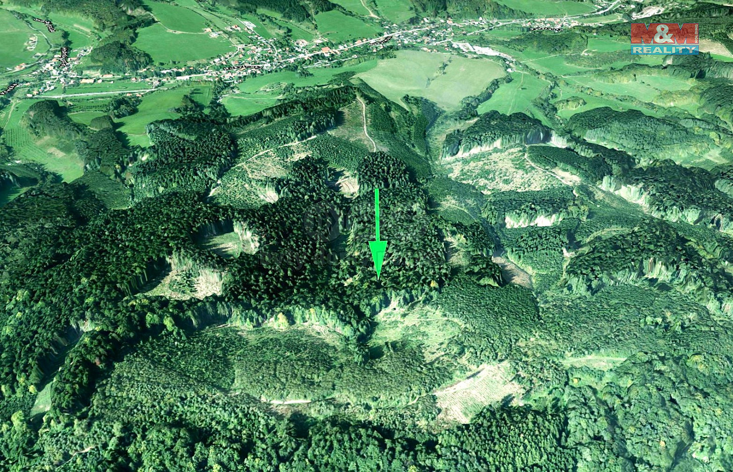 Prodej lesa 16 652 m²