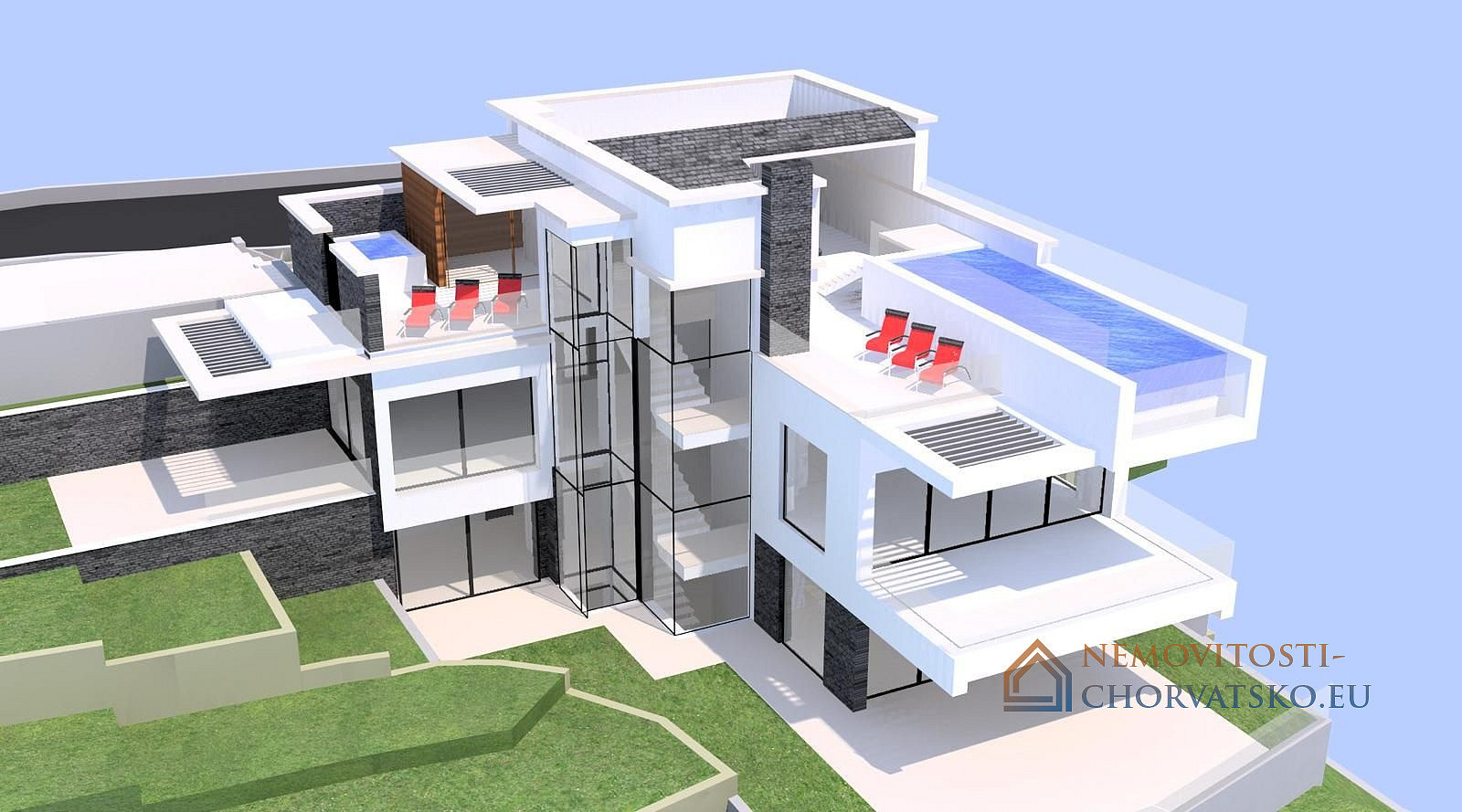 Prodej stavebního pozemku 900 m² - Ansicht 2