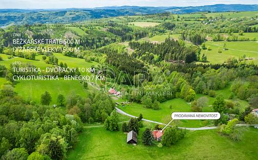 Prodej domu 220 m² s pozemkem 2 278 m², Jestřabí v Krkonoších - Roudnice, okres Semily