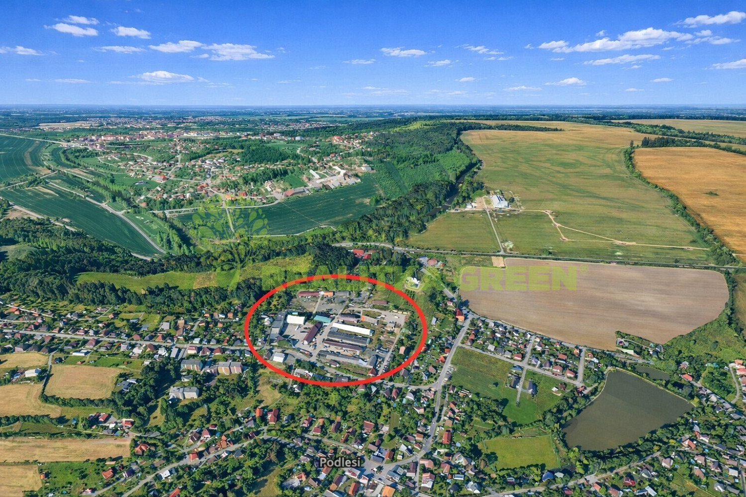 Pronájem skladovacích prostor 376 m²