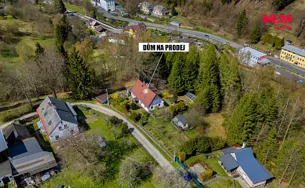 Prodej domu 185 m² s pozemkem 8 995 m², Nový Svět, Jablonec nad Nisou - Proseč nad Nisou