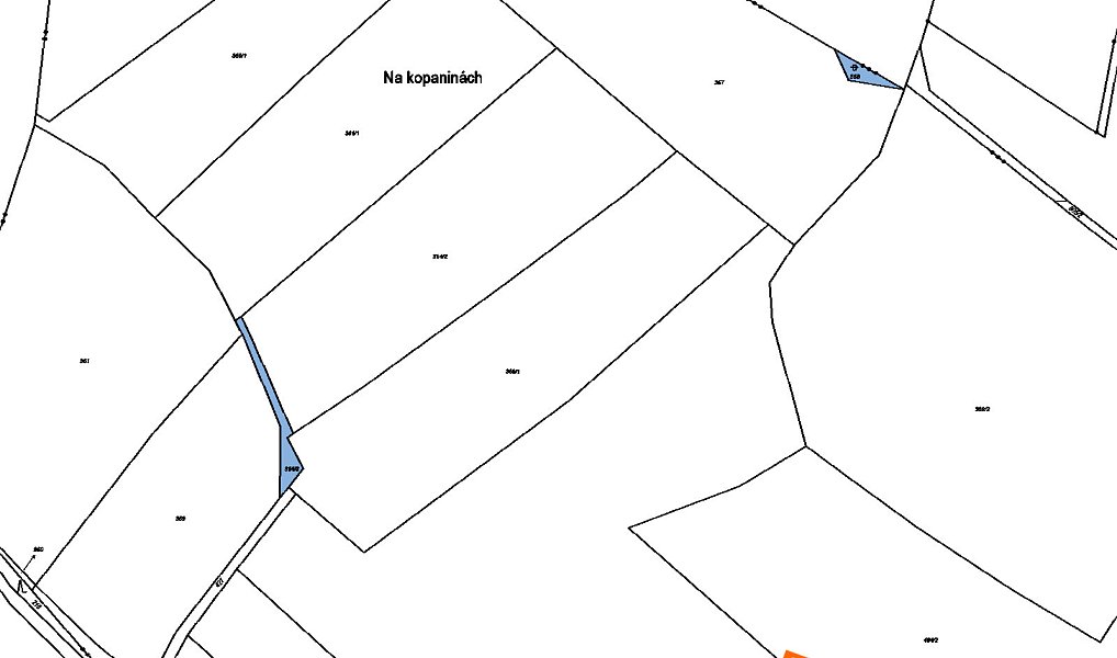 Prodej pole 146 m², Kněžmost – náhled fotky 2