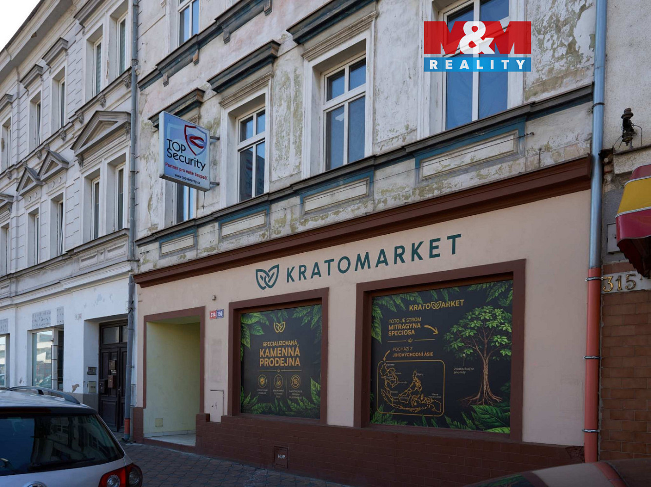 Pronájem obchodních prostor 200 m²
