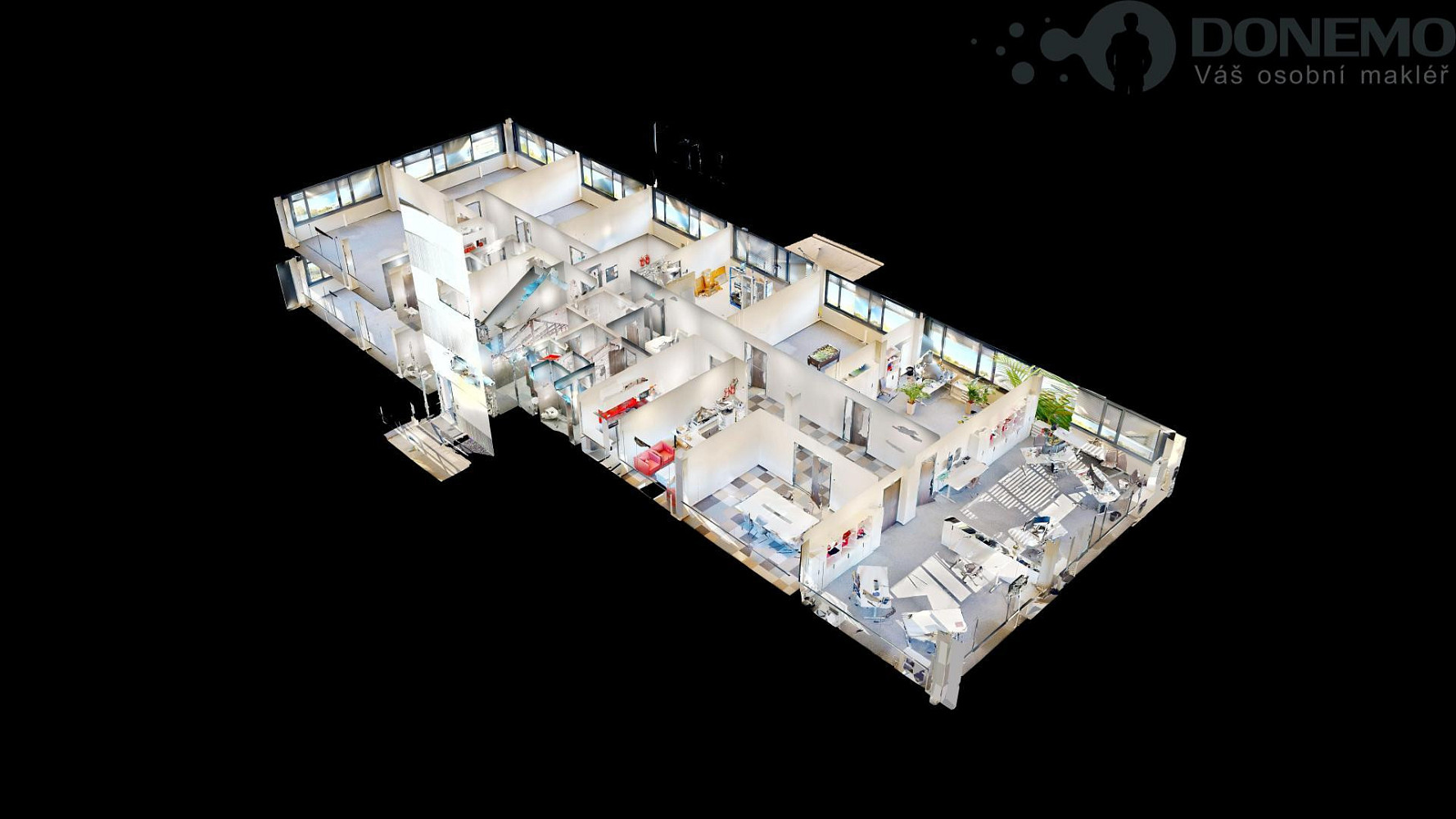 Pronájem kanceláře 730 m² – fotografie 3