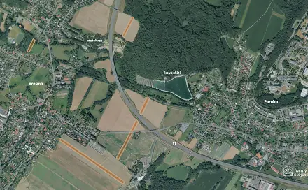 Prodej pole 34 442 m², Vřesina, okres Ostrava-město