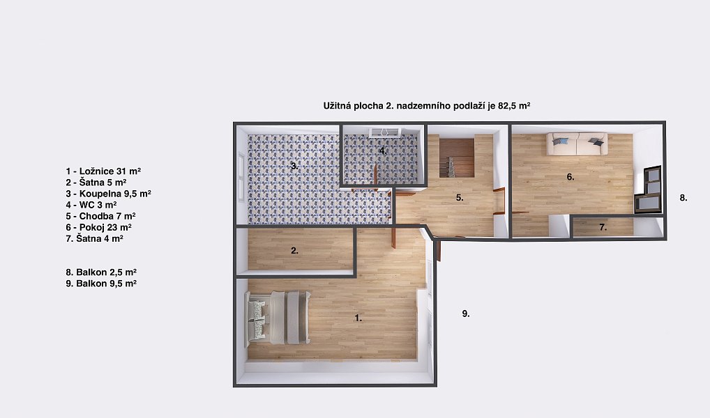 Prodej domu 250 m² s pozemkem 769 m², Nechanice – náhled fotky 31