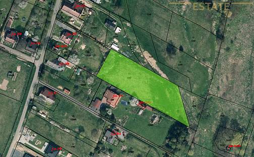 Prodej stavebního pozemku 2 867 m², Rumburk, okres Děčín