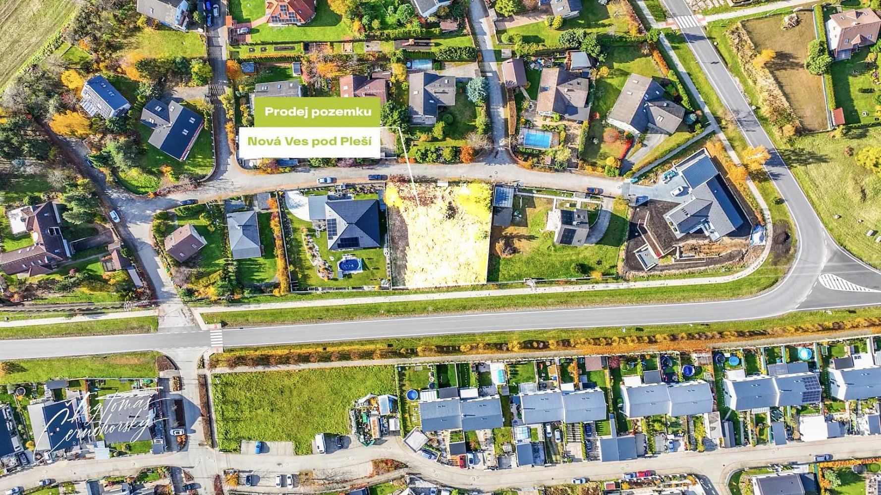 Prodej stavebního pozemku 1 201 m² – fotografie 4