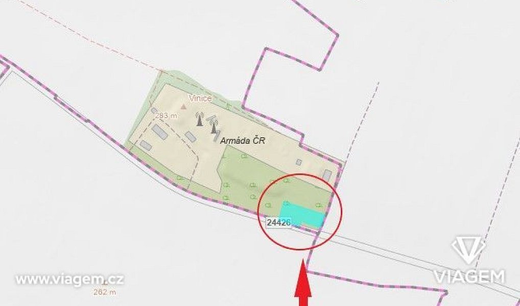 Prodej pole 2 343 m², Dolní Slivno – náhled fotky 4
