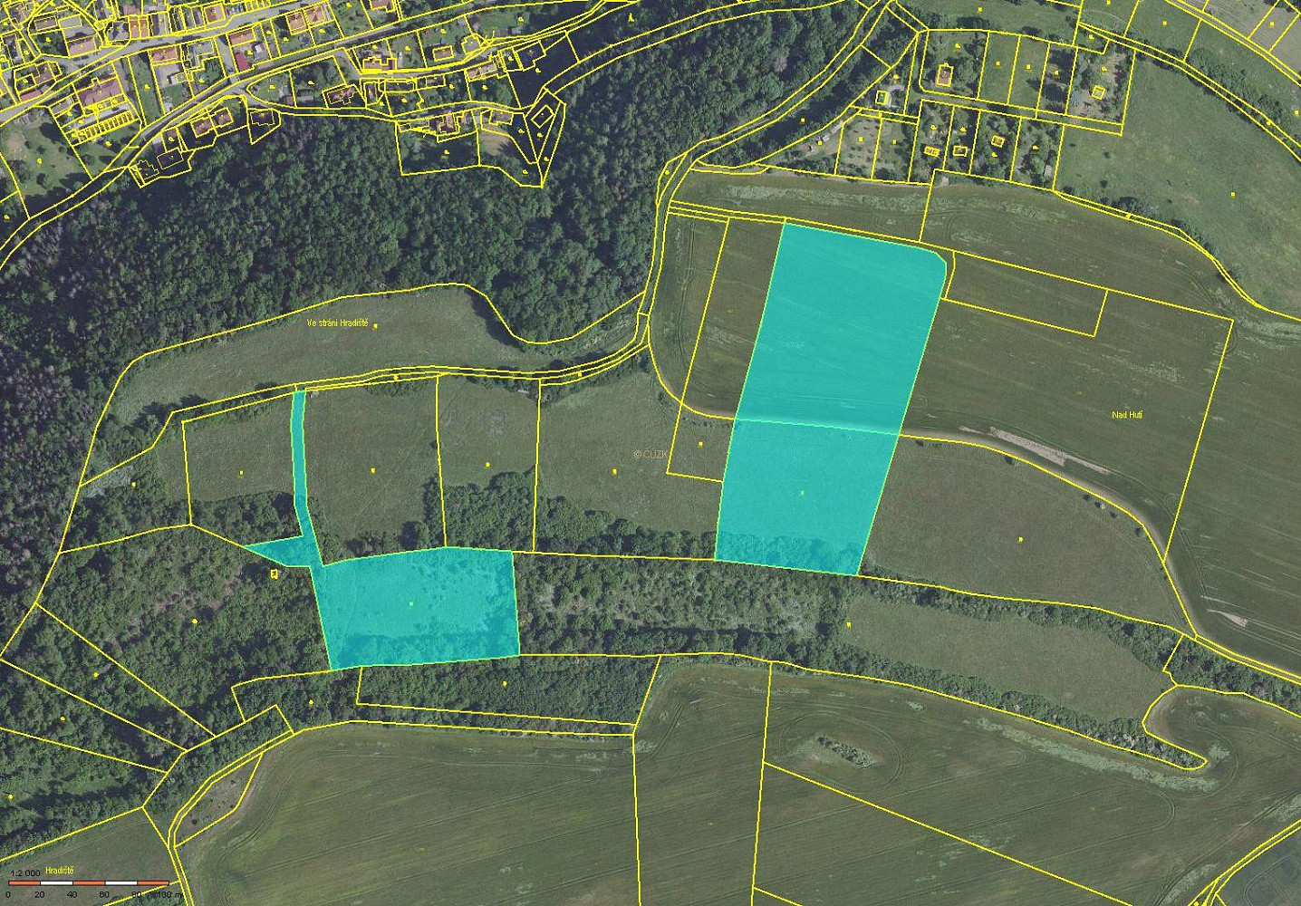 Prodej louky 30 487 m²