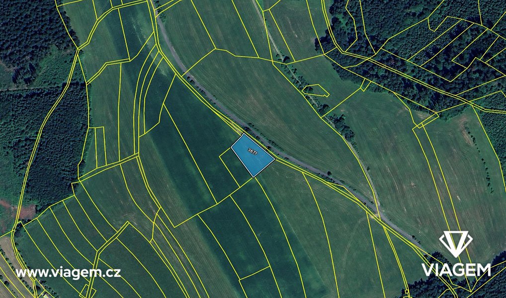 Prodej pole 744 m², Hošťálková – náhled fotky 4