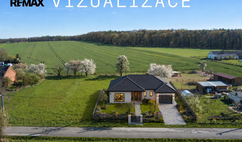Prodej stavebního pozemku 863 m², Mžany – náhled fotky 2