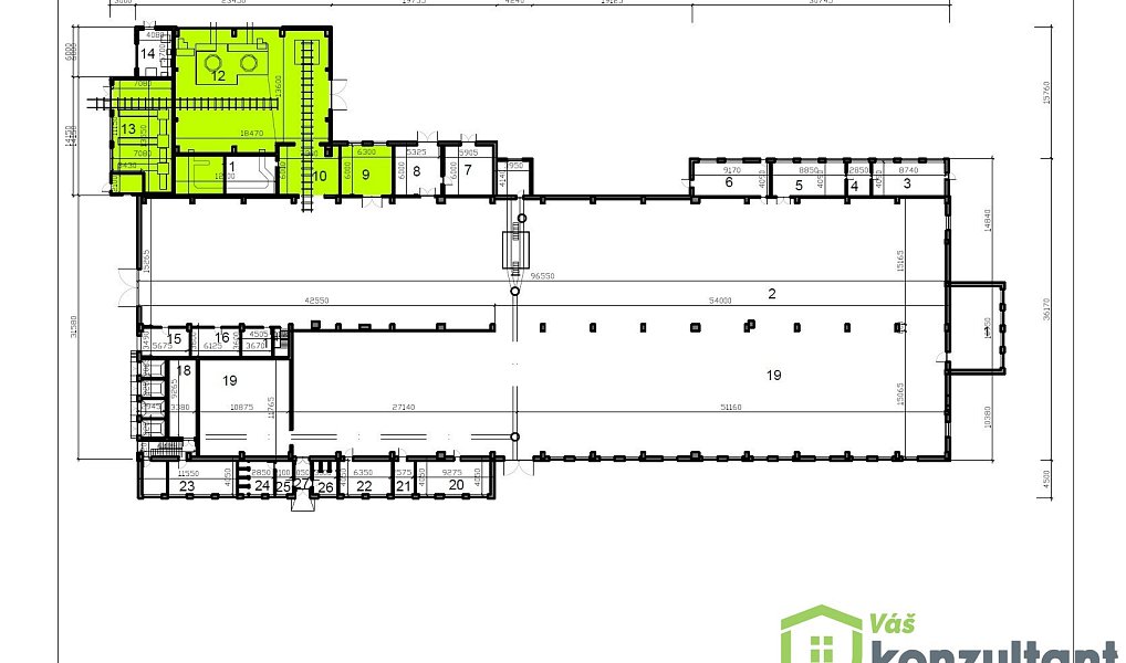 Pronájem výrobních prostor 3 000 m², Ostrava – náhled fotky 28