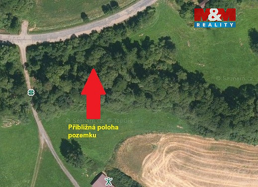 Prodej pole 1 524 m² — photo 2