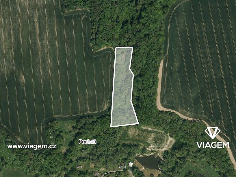 Pole 6 923 m², Podíl 67 % o výměře 4 615 m² – pohled 2