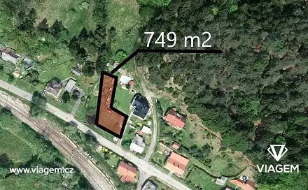 Prodej zahrady 374 m², Kytlice, okres Děčín