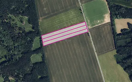 Prodej pole 28 800 m², Laškov - Krakovec, okres Prostějov