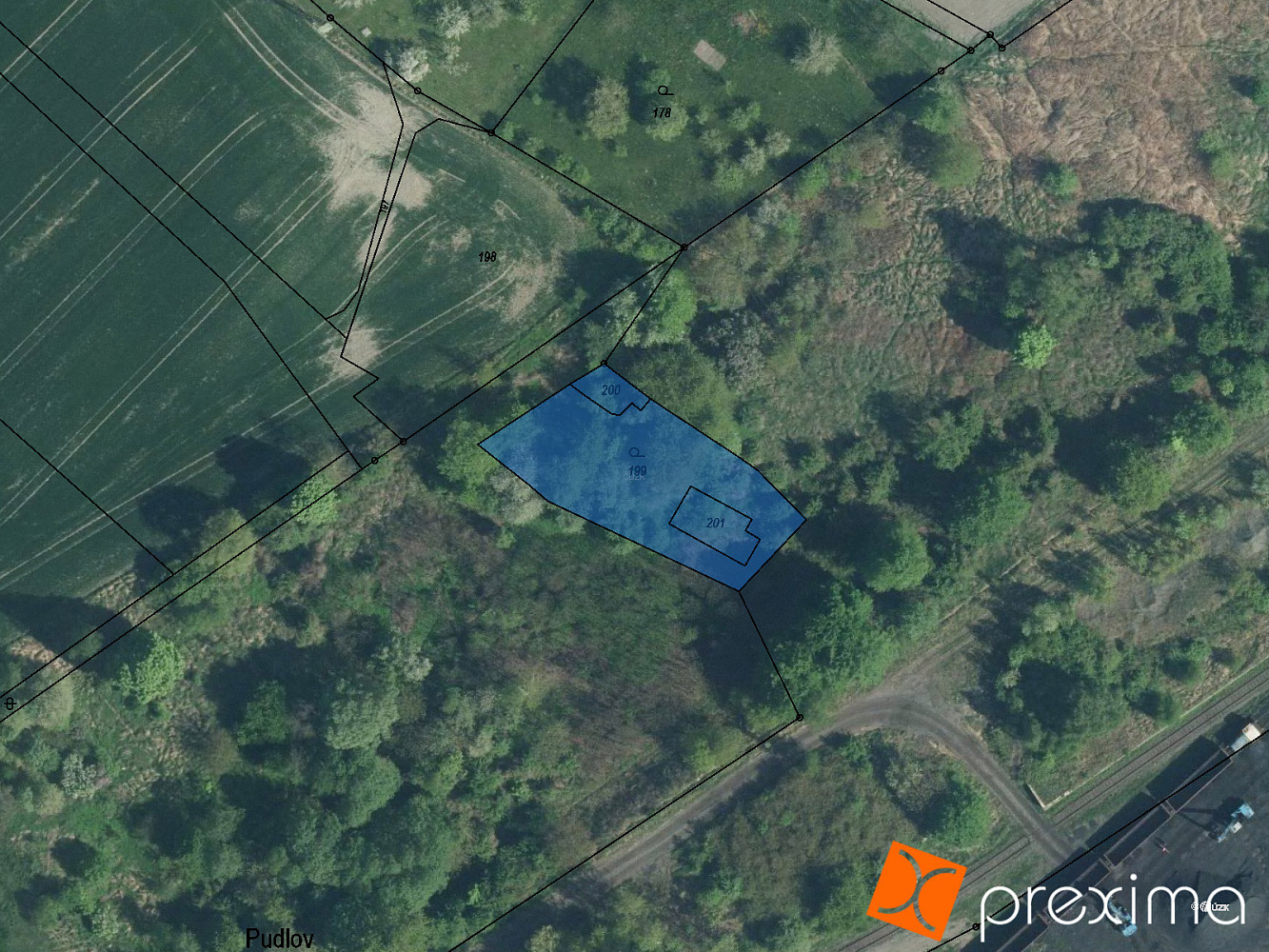 Prodej pozemku 173 m²