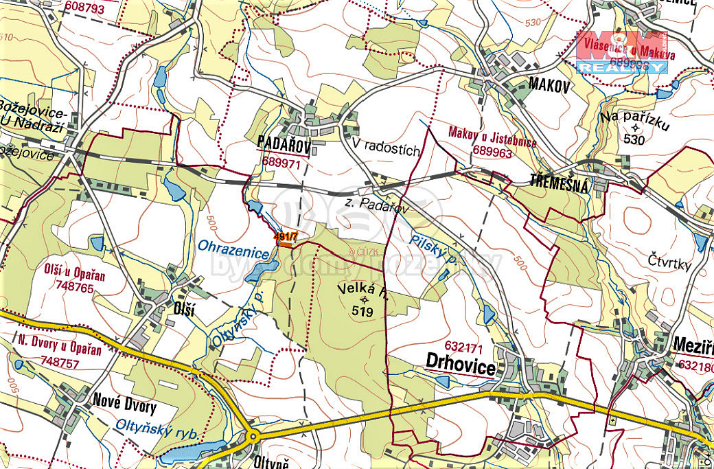 Prodej pole 2 316 m² – pohled 5