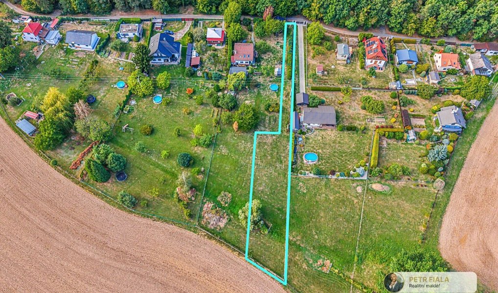 Prodej stavebního pozemku 1 000 m², Čisovice – náhled fotky 4