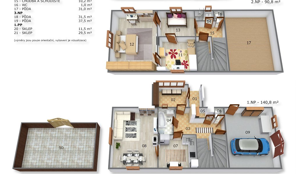 Prodej domu 341 m² s pozemkem 1 120 m², Močovice – náhled fotky 7