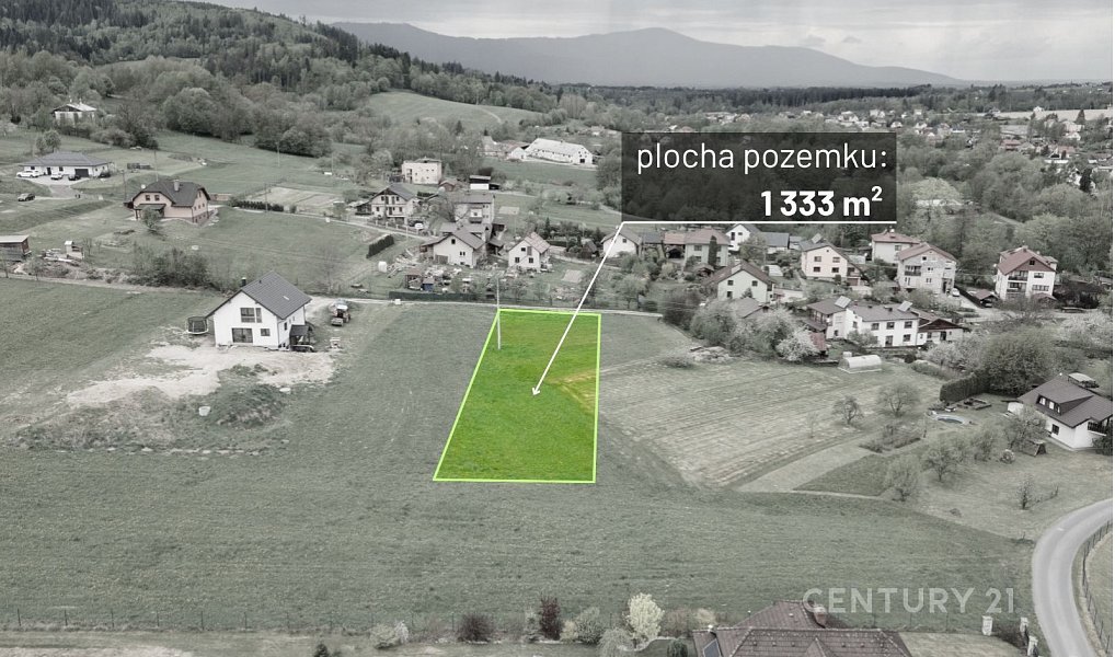 Prodej stavebního pozemku 1 333 m², Písek – náhled fotky 2