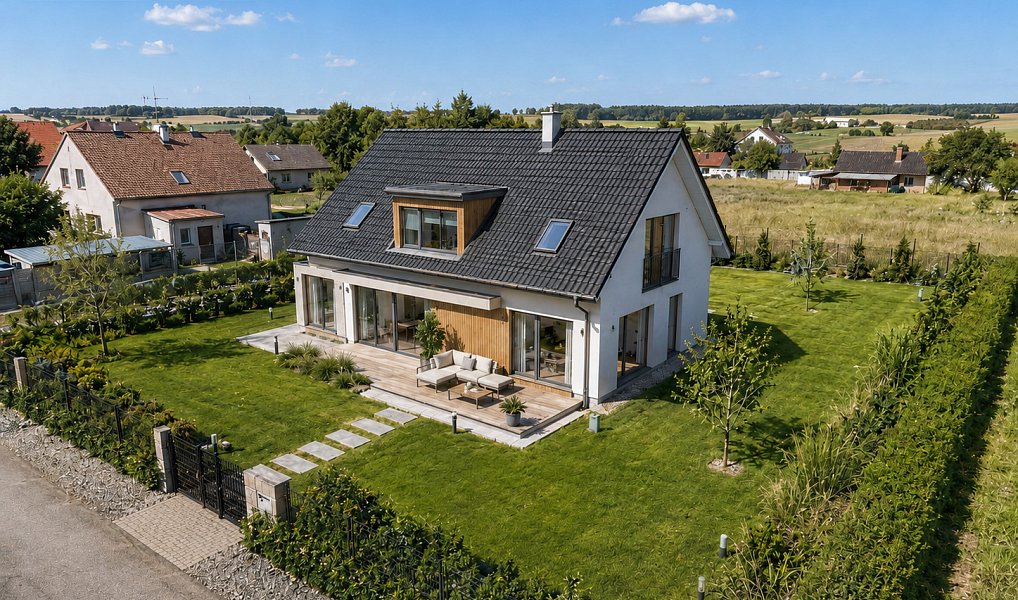 Prodej stavebního pozemku 921 m², Strašov – náhled fotky 2