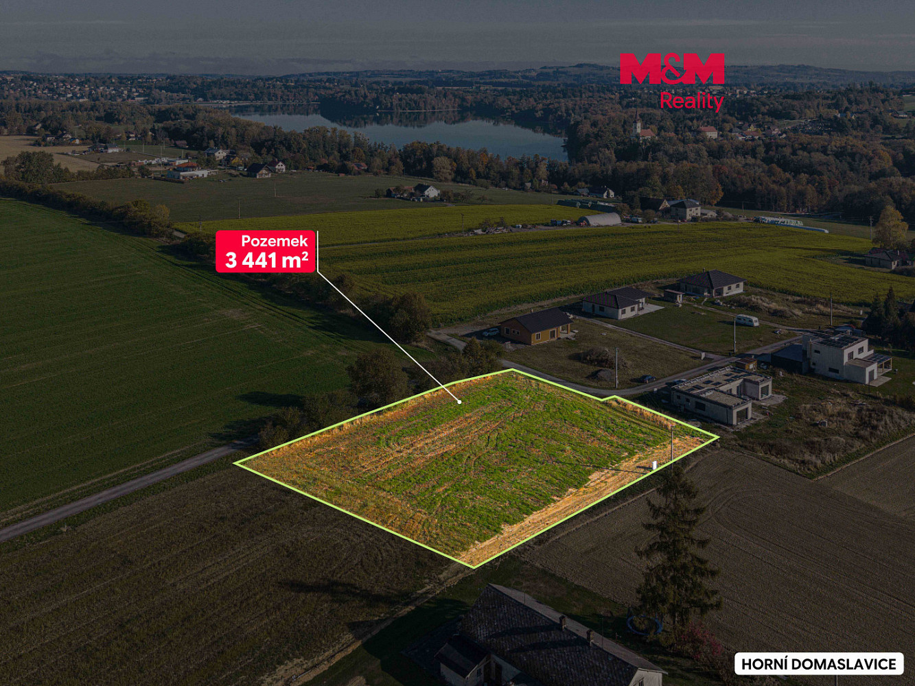 Prodej stavebního pozemku 3 441 m²