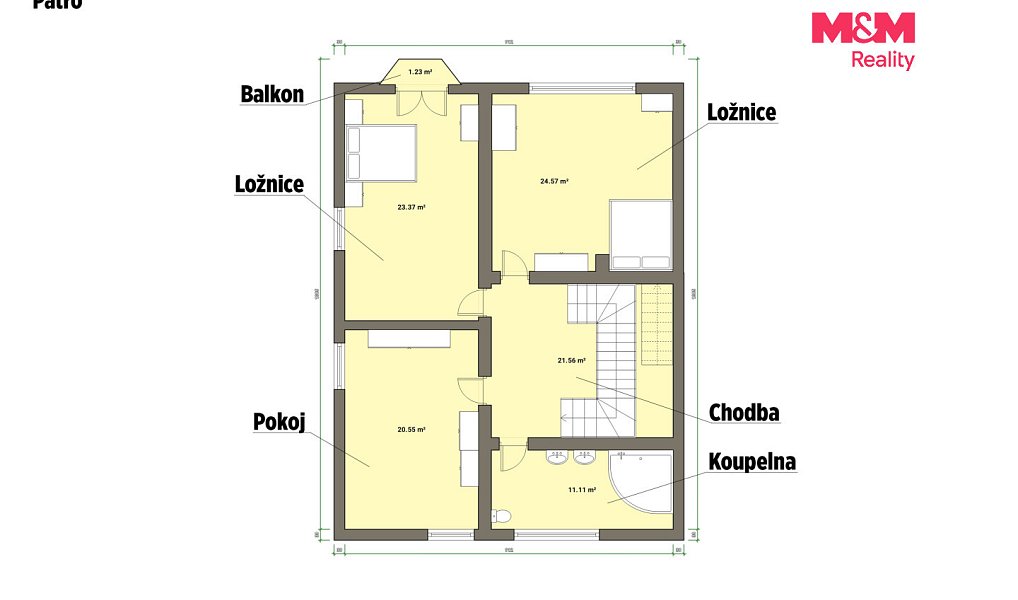 Prodej domu 270 m² s pozemkem 934 m², Stará Voda – náhled fotky 27