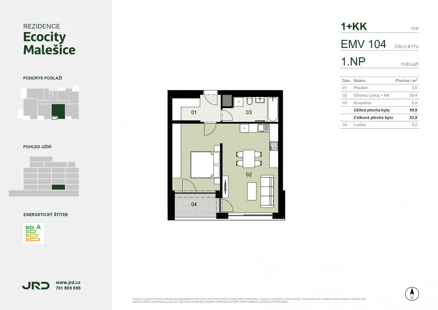 Prodej bytu atypického 53 m² - Widok 6