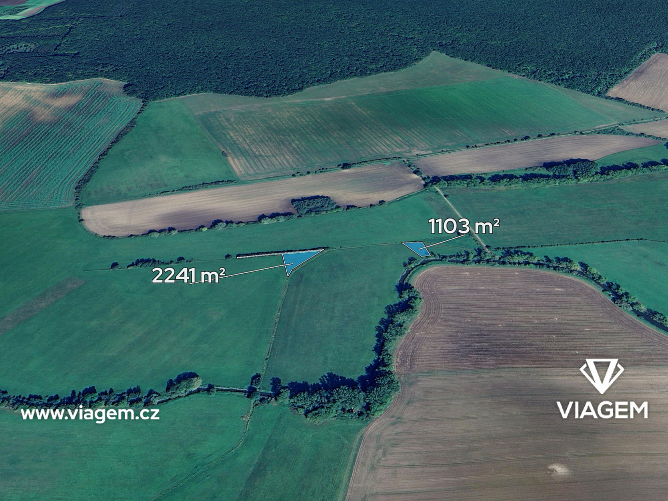 Prodej pole 1 084 m²