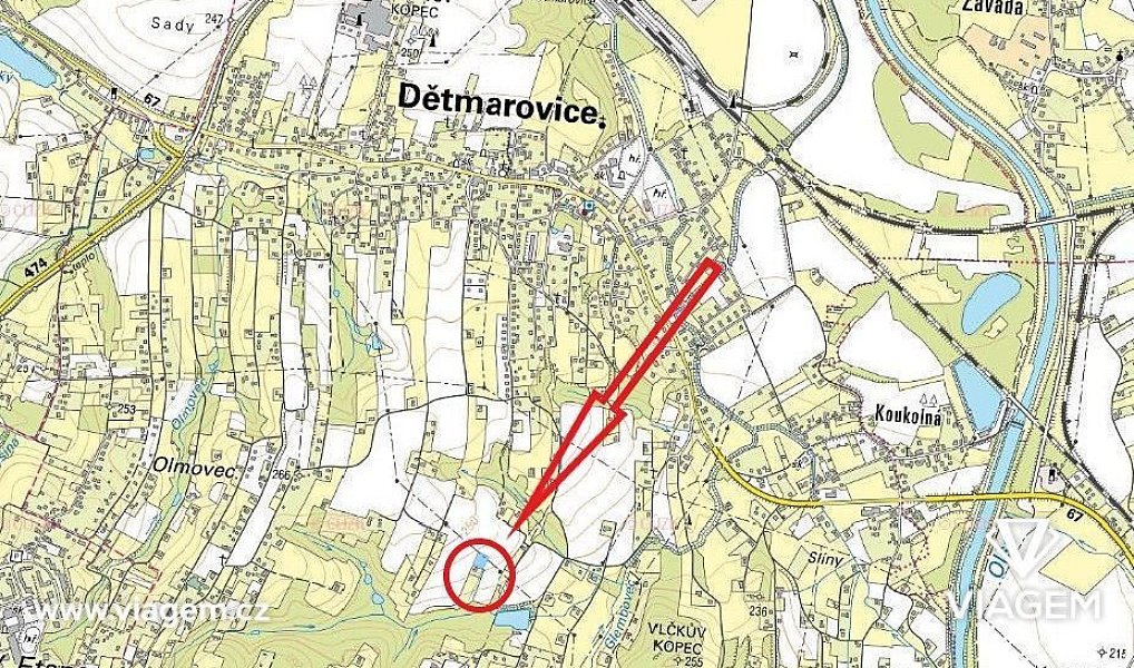 Prodej zahrady 1 483 m², Dětmarovice – náhled fotky 5