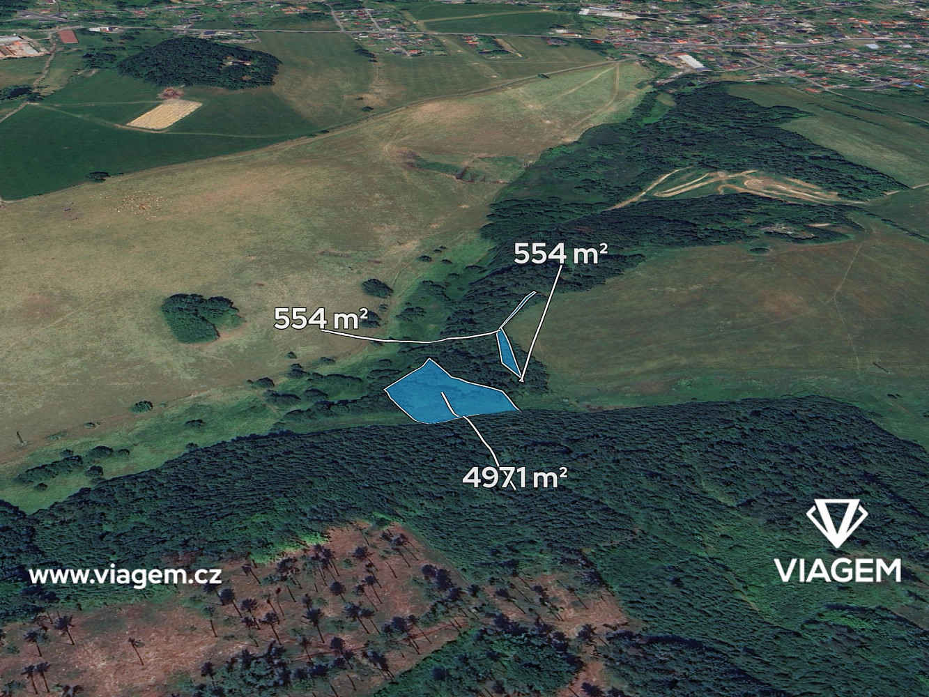 Prodej pole 2 762 m²