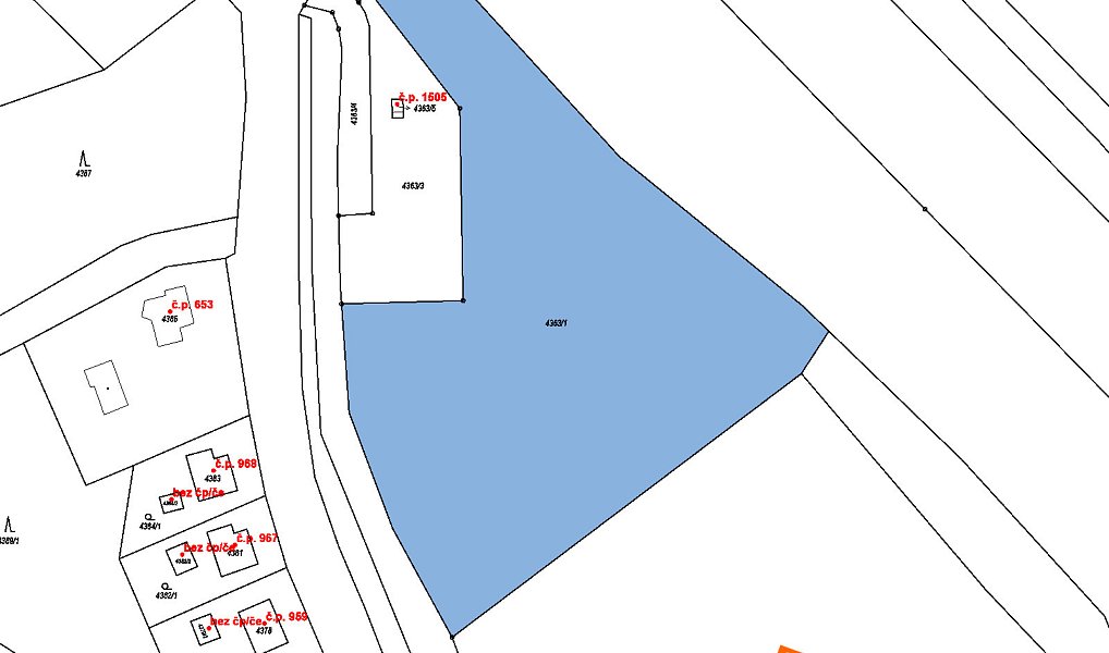 Prodej komerčního pozemku 5 592 m², Dětmarovice – náhled fotky 2