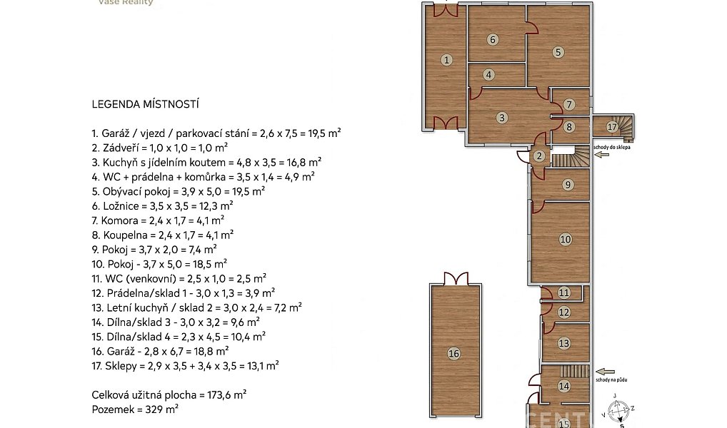 Prodej domu 174 m² s pozemkem 329 m², Břeclav – náhled fotky 23
