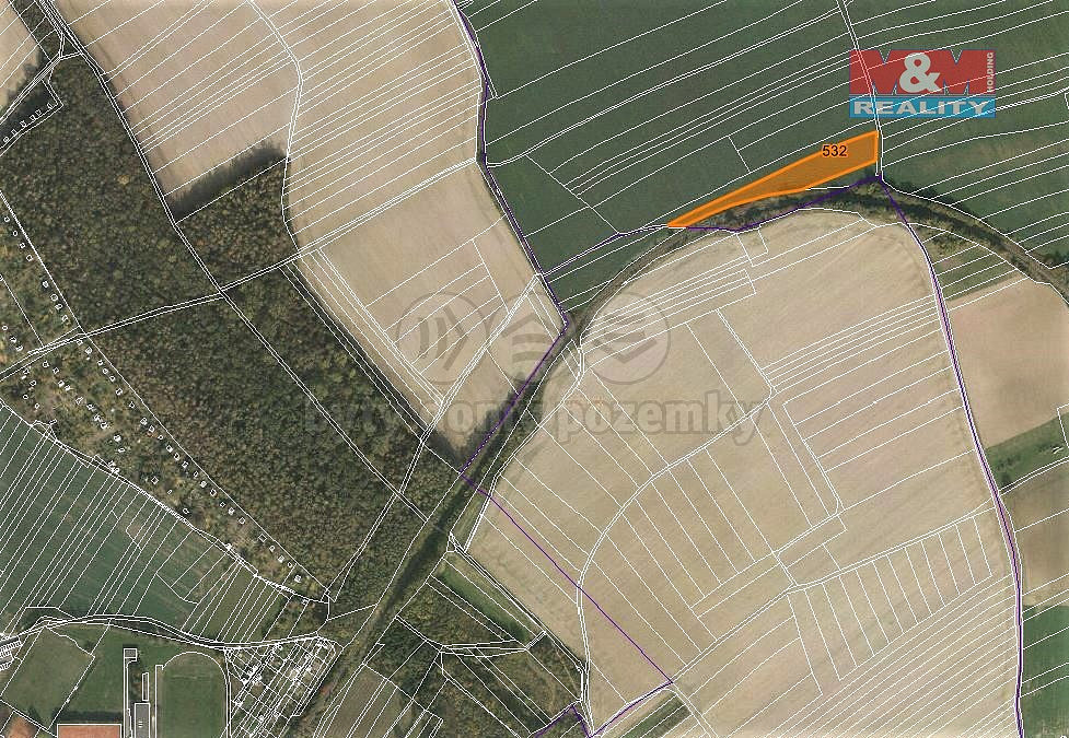Prodej pole 1 181 m²