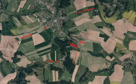 Prodej pole 69 486 m², Bobrová, okres Žďár nad Sázavou