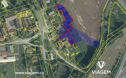 Prodej zahrady 464 m², Cheb